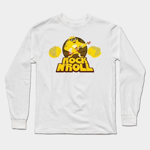 Rock N' Roll! Long Sleeve T-Shirt by blairjcampbell